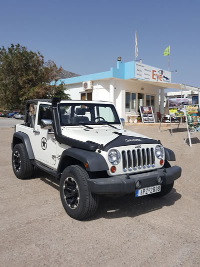 Rent a Wrangler Jeep on Crete - Eye Drive Car Rental